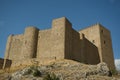 views of the castle of Segura de la Sierra located in the Natural Park of the Sierras de Cazorla Segura y las Villas Spain