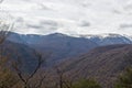Views of the Caucasus mountains Royalty Free Stock Photo