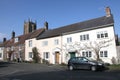 Views of Cerne Abbas in Dorset in the UK