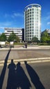 Views of the cityscape of Hamburg Germany