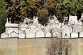 Views of Dos Prazeres cemetery in Lisbon