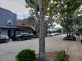 Views of Downtown Clermont, Florida in Summer Royalty Free Stock Photo