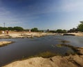 Falls Park, Sioux Falls, South Dakota Royalty Free Stock Photo