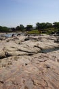 Falls Park, Sioux Falls, South Dakota Royalty Free Stock Photo