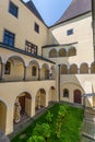 Benedictine monastery in Lambach, Upper Austria Royalty Free Stock Photo