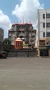 Views of gate of Ancient temple of Sidhheshwar in Solapur, Maharashtra