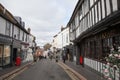 Views of George Street, St Albans, Hertfordshire in the UK