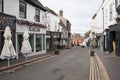 Views of George Street, St Albans, Hertfordshire in the UK