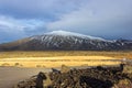 Views of the glacier Snaefellsjokull Iceland