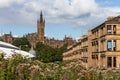 Views of Glasgow University on a summer\'s day Royalty Free Stock Photo