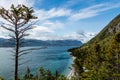 Views from the Governers staircase and the beach. Blow Me Down Provincial Park Newfoundland Canada Royalty Free Stock Photo