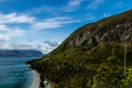 Views from the Governers staircase and the beach. Blow Me Down Provincial Park Newfoundland Canada Royalty Free Stock Photo