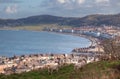 Views from The Great Orme Royalty Free Stock Photo