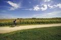 Views from The Greenway Footpath and cycle track disused railway Royalty Free Stock Photo