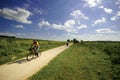 Views from The Greenway Footpath and cycle track disused railway Royalty Free Stock Photo