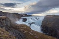 The Gullfoss waterfall in Iceland Royalty Free Stock Photo