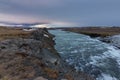 The Gullfoss waterfall in Iceland Royalty Free Stock Photo