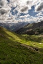 Views from Handies Peak. San Juan Range, Colorado Rocky Mountains