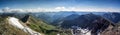 Views from Handies Peak. San Juan Range, Colorado Rocky Mountains