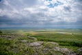 Views at Head-Smashed-In Buffalo Jump Royalty Free Stock Photo