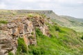 Views at Head-Smashed-In Buffalo Jump Royalty Free Stock Photo