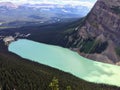 Views hiking around Lake Louise, Lakeview trail, Plain of six glaciers, Lake Agnes, Mirror Lake, Little and Big Beehive, Banff Nat