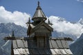 Kalpa in Himachal Pradesh, India Royalty Free Stock Photo