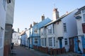 Views of houses in Walton on the Naze in Essex in the UK