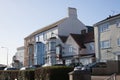 Views of houses in Walton on the Naze in Essex in the UK