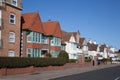 Views of houses in Walton on the Naze in Essex in the UK