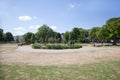 Views of the Imperial Gardens in Cheltenham, Gloucestershire, United Kingdom