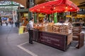 Views inside London\'s famous Borough Market