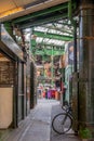 Views inside London\'s famous Borough Market