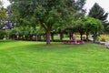 Views from the International Peace Gardens which is a botanical garden located in Jordan Park in Salt Lake City, Utah which was co