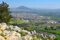 Views of the Jezreel Valley from the Mount Precipice, Nazareth, Lower Galilee, Israel