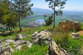 Views of the Jezreel Valley from the Mount Precipice, Nazareth, Lower Galilee, Israel