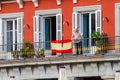 People in Madrid, fase one of Covid lockdown