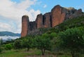 Views of the mallos of Riglos Royalty Free Stock Photo