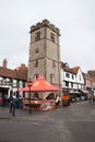 Views of Market Cross in St Albans, Hertfordshire in the UK