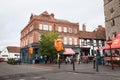 Views of Market Cross in St Albans, Hertfordshire in the UK