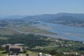 Views Of The MiÃÂ±o River, Forest House And Portuguese Village Of Caminha From The Castro Of Santa Tecla In The Guard. Architecture