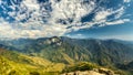 Views from Moro Rock in Sequoia and Kings Canyon National Park, California. Royalty Free Stock Photo