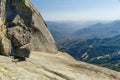 Views from Moro Rock in Sequoia and Kings Canyon National Park, California. Royalty Free Stock Photo