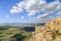 Views of Mount Arbel and rocks. isrel