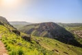 Views of Mount Arbel and rocks. isrel