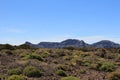 Views of the mountains and the steppe