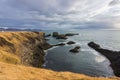 Views near the town of Arnastapi in Iceland