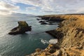 Views near the town of Arnastapi in Iceland