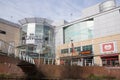 Views of The Oracle Shopping Centre in Reading, Berkshire in the UK Royalty Free Stock Photo