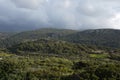 Views out of Medieval castle of Kritinia (Kastellos) built by the Knights of St John, Rhodes island, Greece